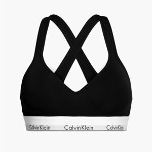 Calvin Klein Modern Cotton Bralette - Black